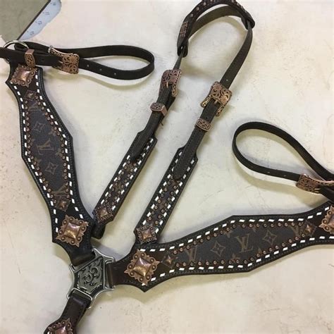 lv horse tack set|custom bling tack sets.